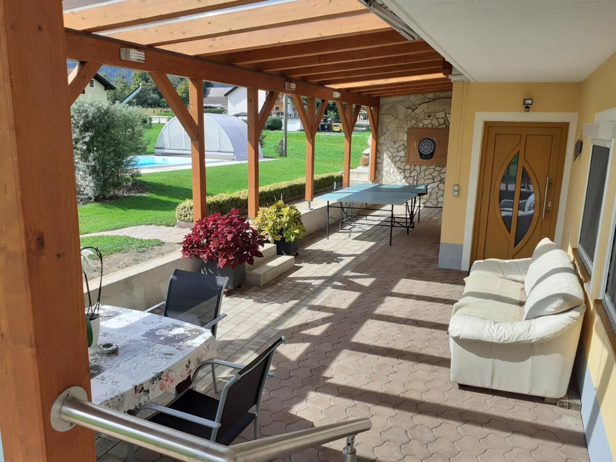 Ferienwohnung Alpenblick Hermagor-Pressegger See Exterior foto
